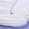rochie fete ivoire aplicatie dantela pe piept