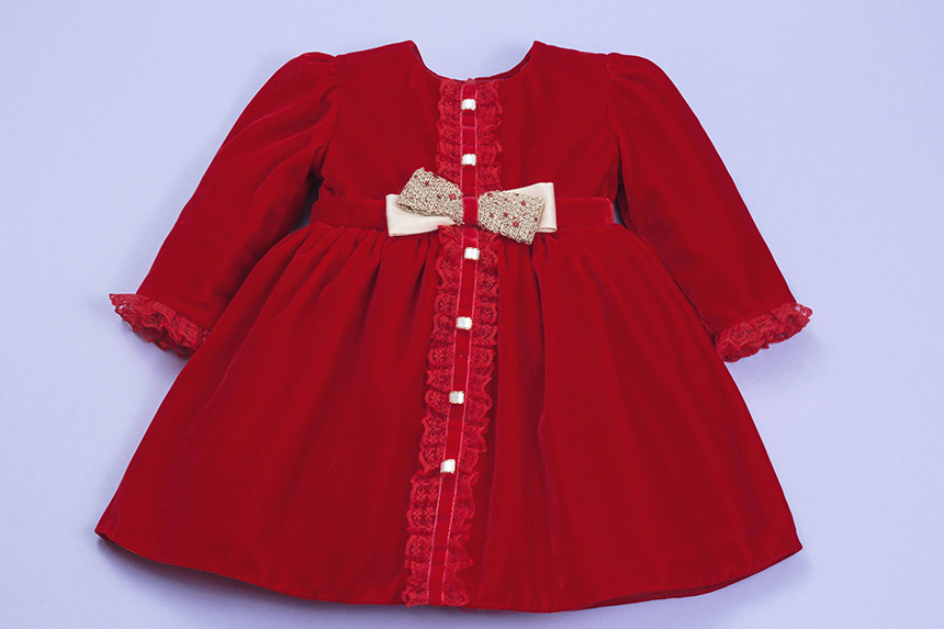 gray penance dynasty Rochita botez catifea rosie 'My Ruby Red Dress' - Atelier Bebe